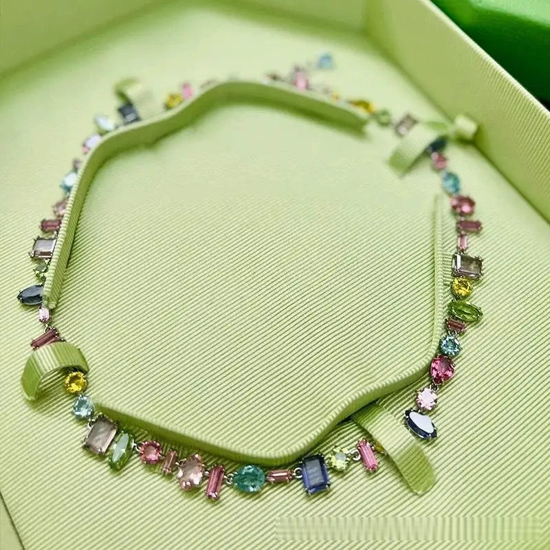 Parure Bijoux Multicolore Élégante