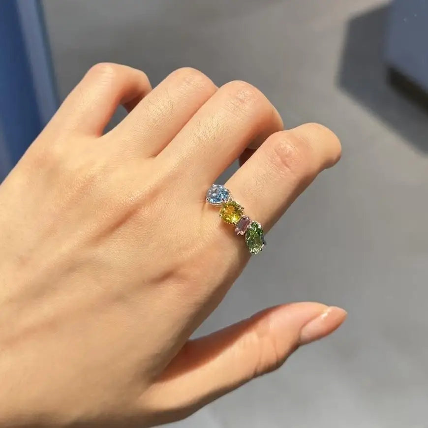 Parure Bijoux Multicolore Élégante