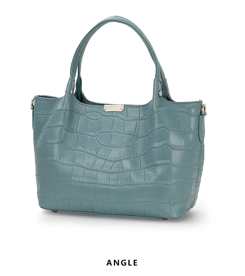 Sac cabas effet croco