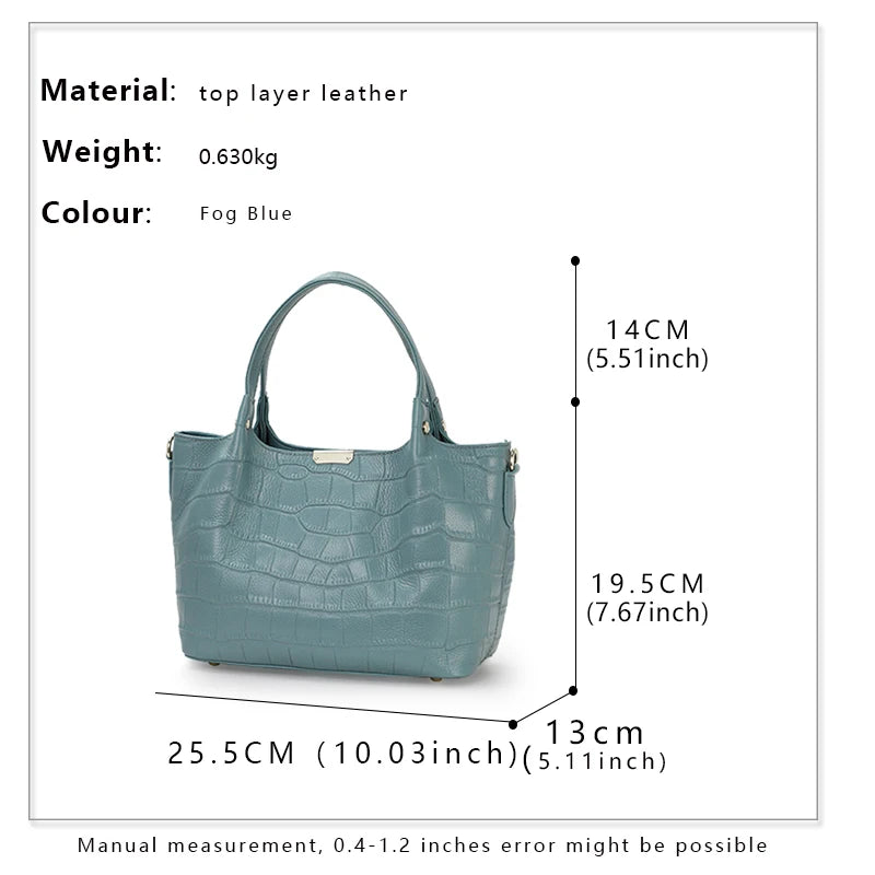 Sac cabas effet croco