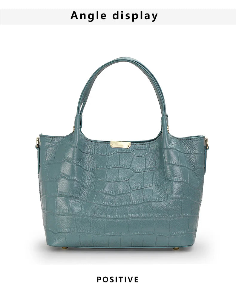 Sac cabas effet croco