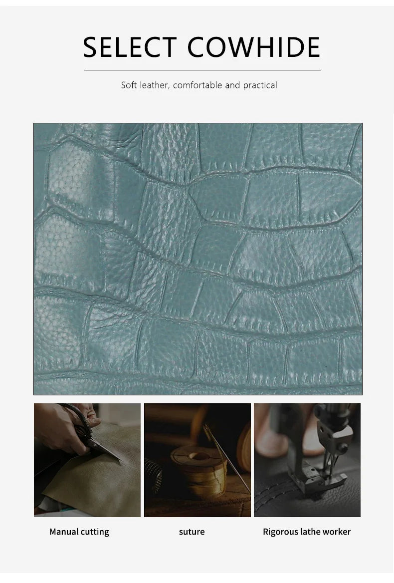 Sac cabas effet croco
